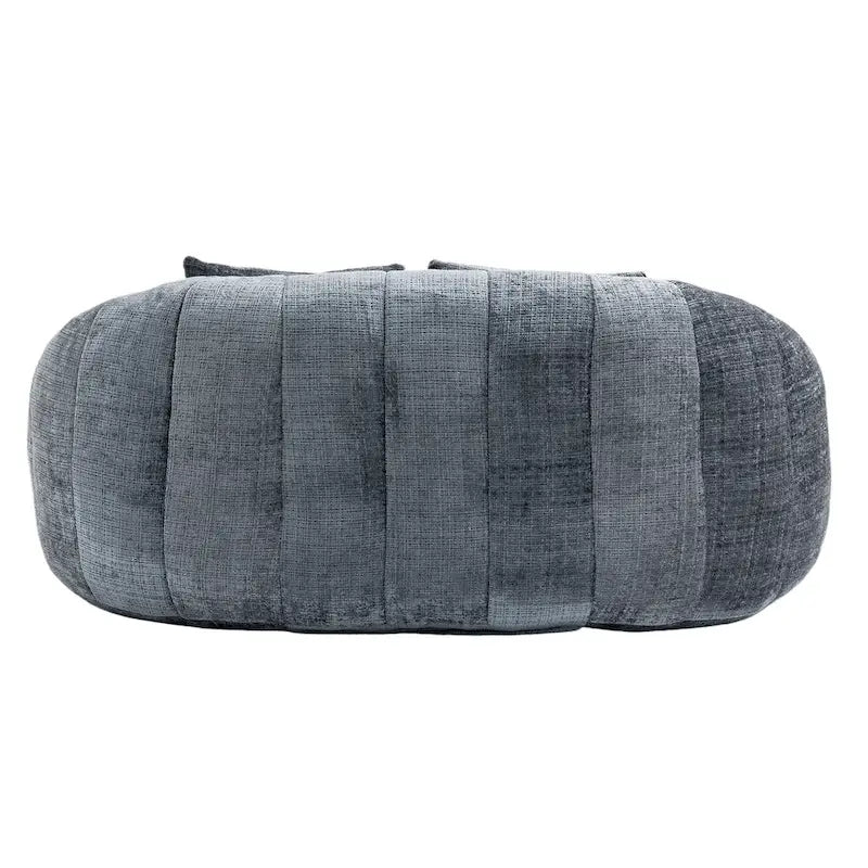 Chaise longue causeuse 59" en chenille rembourrée de mousse