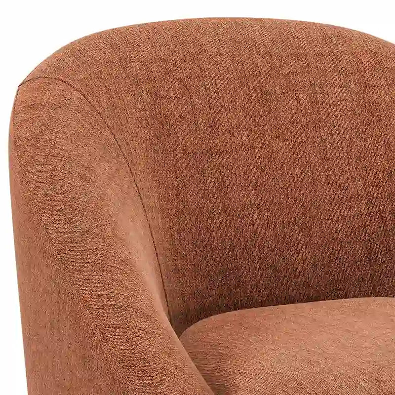 Fauteuil d'appoint moderne du milieu du siècle, largeur 27 po