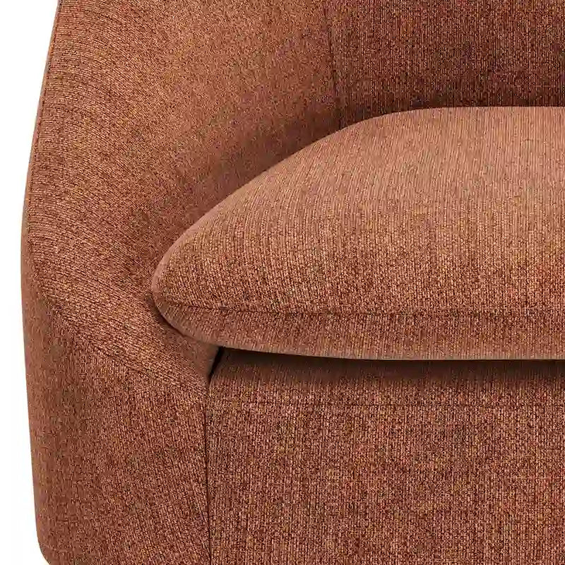 Fauteuil d'appoint moderne du milieu du siècle, largeur 27 po