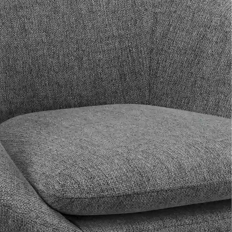 Fauteuil d'appoint moderne du milieu du siècle, largeur 27 po