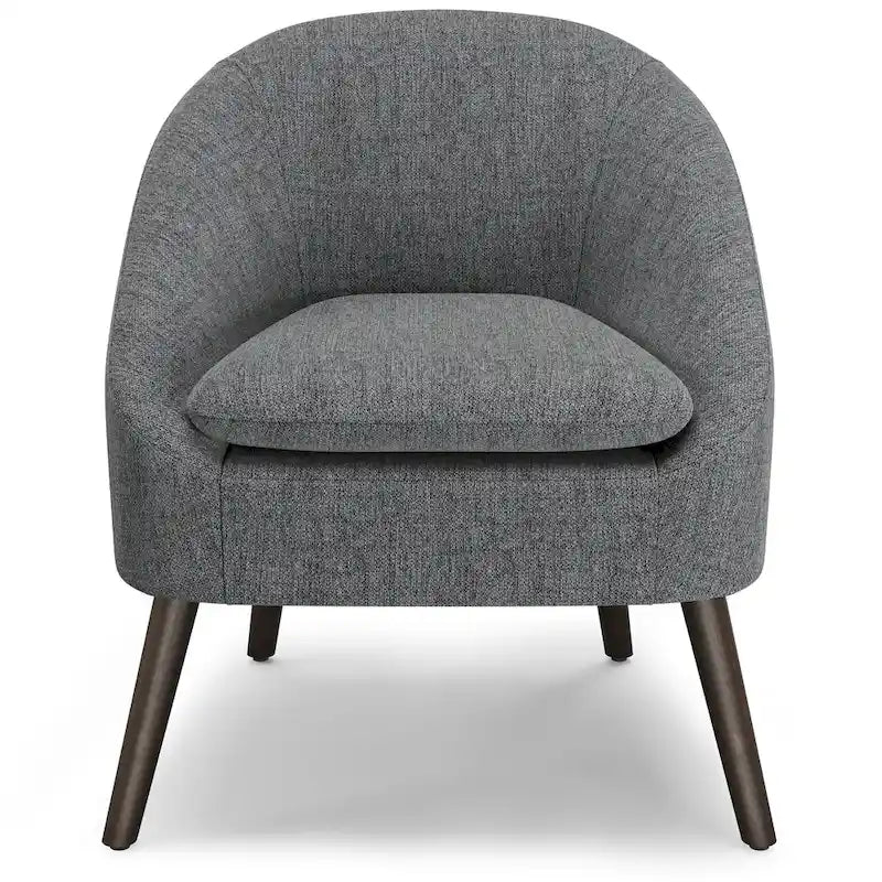 Fauteuil d'appoint moderne du milieu du siècle, largeur 27 po
