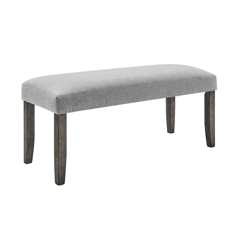 Banc de salle à manger capitonné avec assise en mousse à mémoire de forme