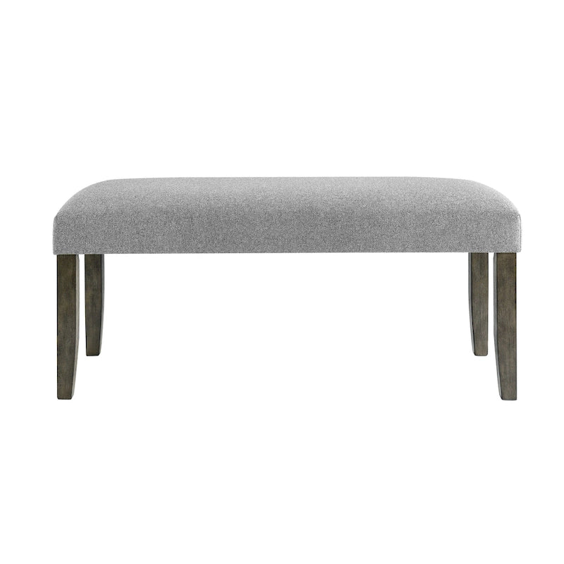 Banc de salle à manger capitonné avec assise en mousse à mémoire de forme