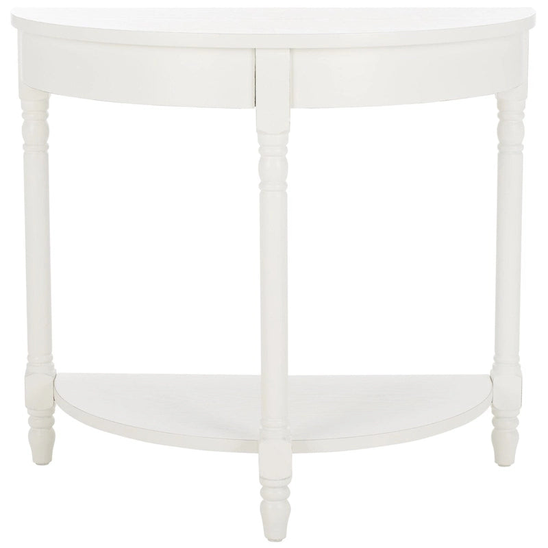 Console demi-lune 76 larg. x 41 prof. x 69 haut. (cm)