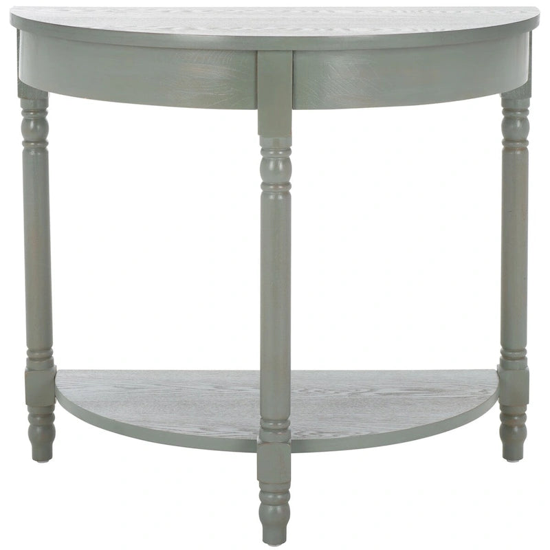 Console demi-lune 76 larg. x 41 prof. x 69 haut. (cm)