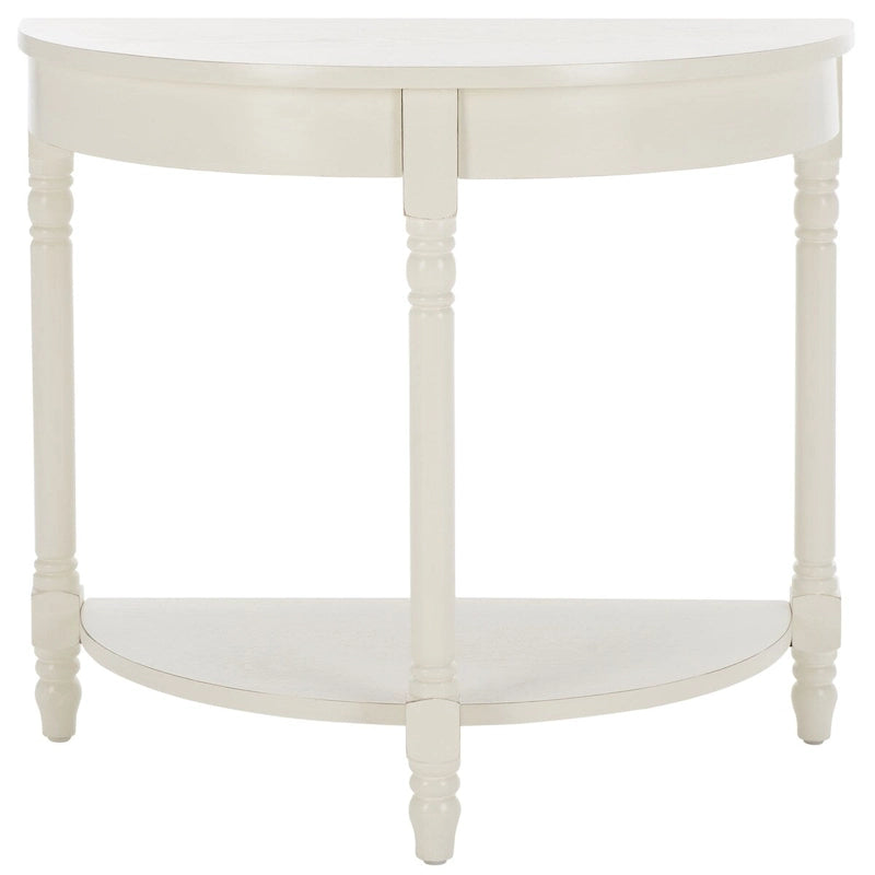 Console demi-lune 76 larg. x 41 prof. x 69 haut. (cm)
