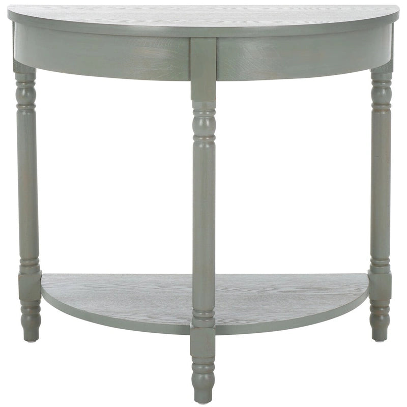Console demi-lune 76 larg. x 41 prof. x 69 haut. (cm)