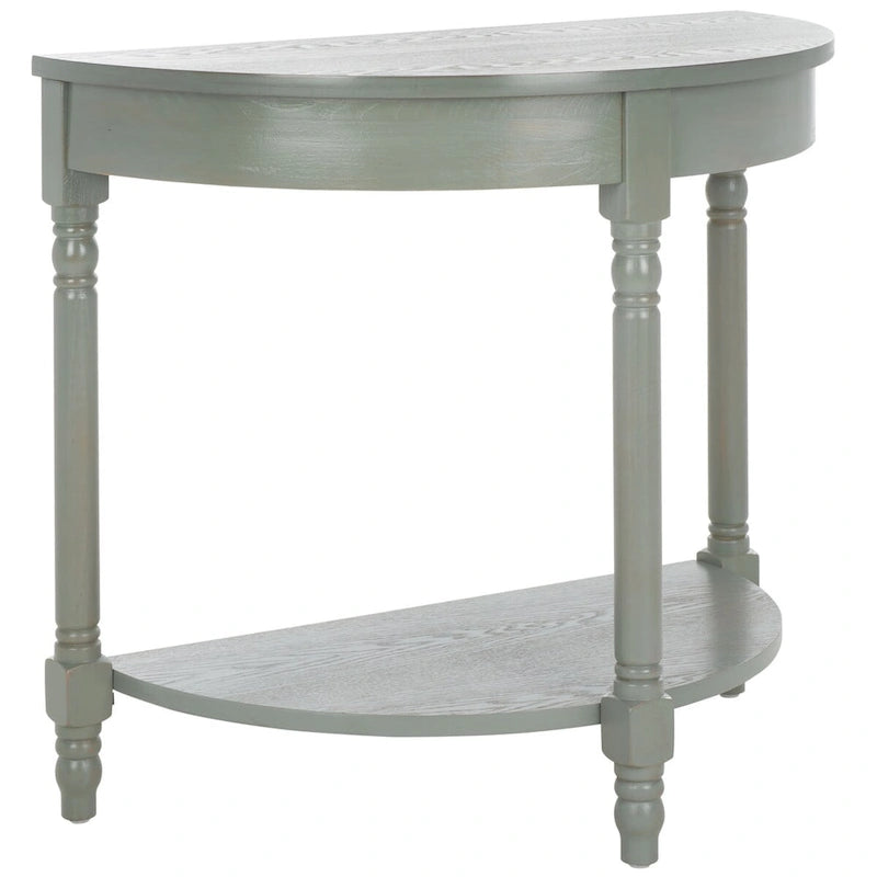 Console demi-lune 76 larg. x 41 prof. x 69 haut. (cm)