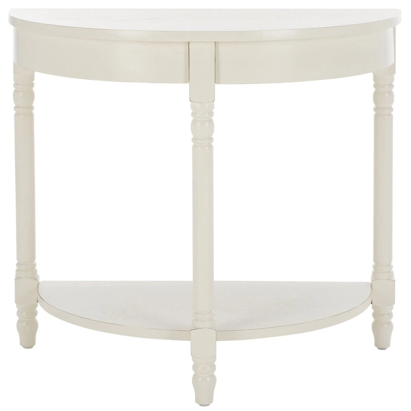 Console demi-lune 76 larg. x 41 prof. x 69 haut. (cm)