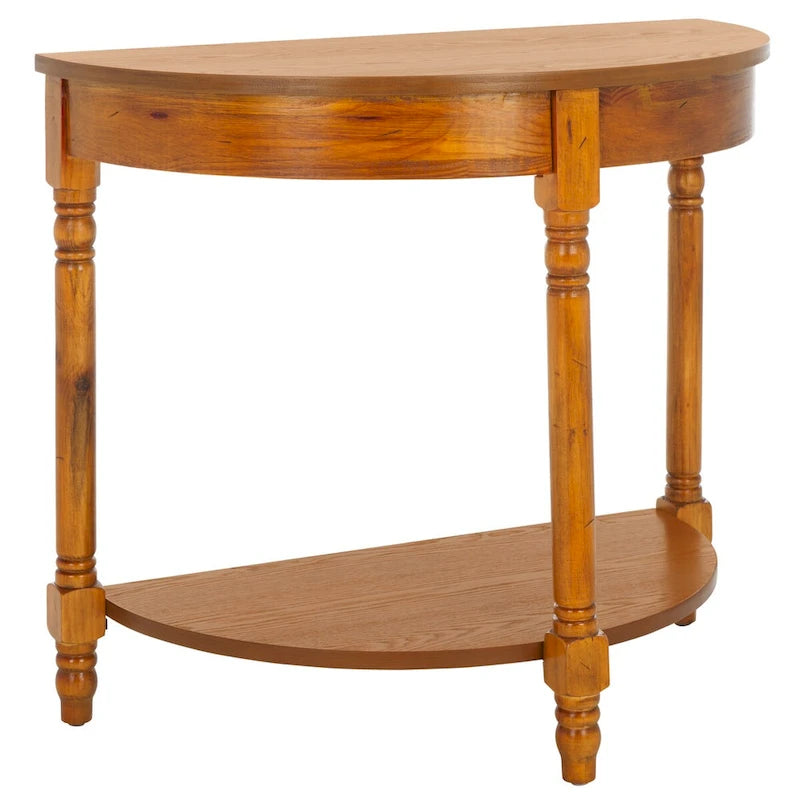 Console demi-lune 76 larg. x 41 prof. x 69 haut. (cm)