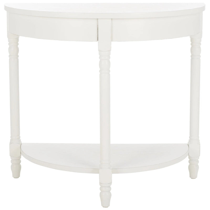 Console demi-lune 76 larg. x 41 prof. x 69 haut. (cm)