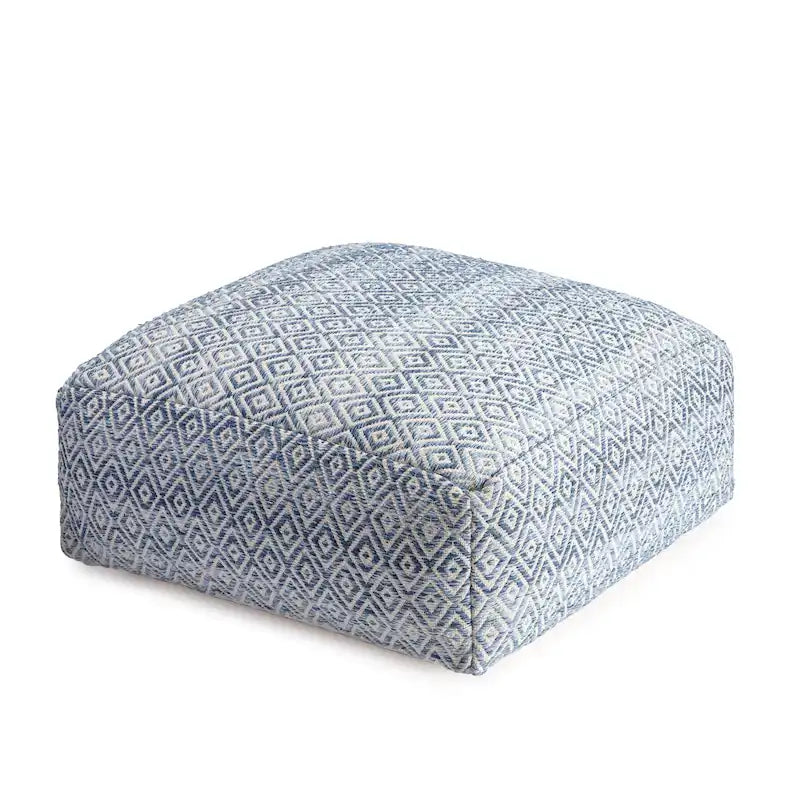 Pouf ottoman carré surdimensionné de 34 pouces – Repose-pieds et siège supplémentaire pour salon ou chambre à coucher