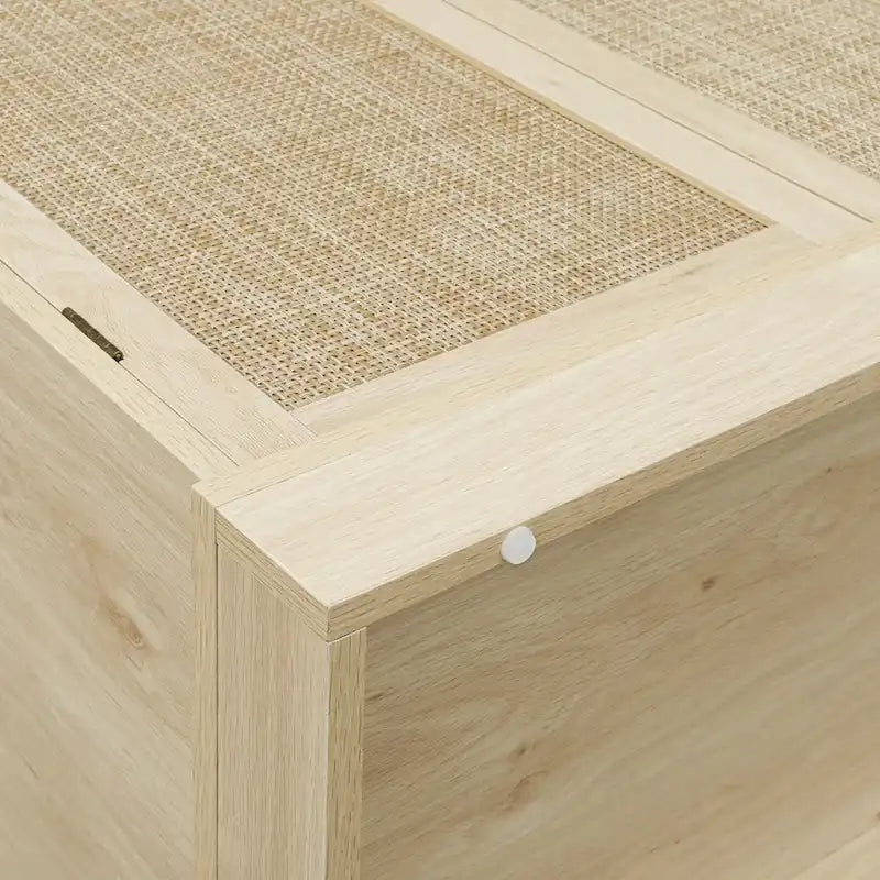 Meuble de rangement 4 portes avec 1 tiroir et 4 étagères réglables