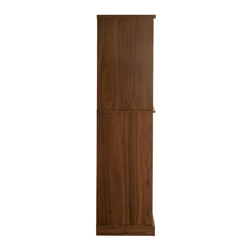Meuble de rangement 4 portes avec 1 tiroir et 4 étagères réglables