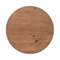 Table à manger ronde avec piètement en métal noir - Noir