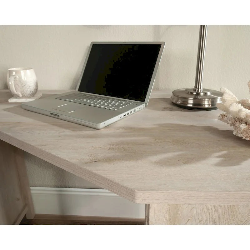 Bureau d'angle informatique avec tiroir de classement et rangement