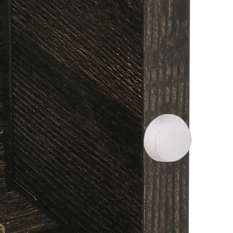 Armoire à vin et meuble de rangement de 72 po avec éclairage DEL